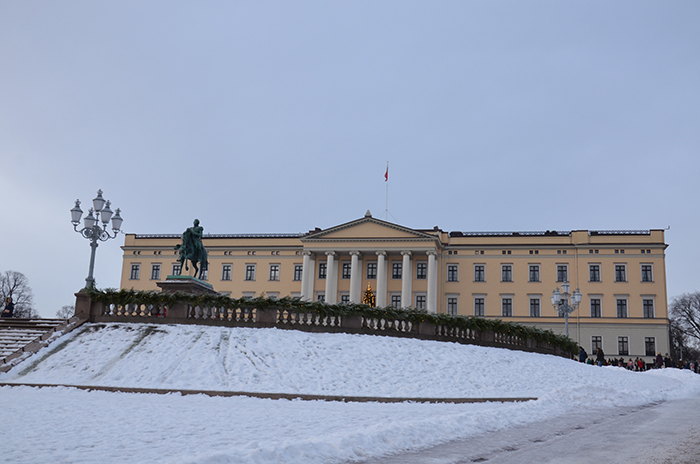 Sehenswürdigkeiten Oslo Königliches Schloss Oslo